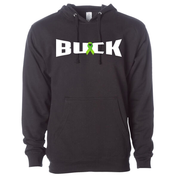 Support Buck  D1 - Midweight Hooded Sweatshirt Thumbnail