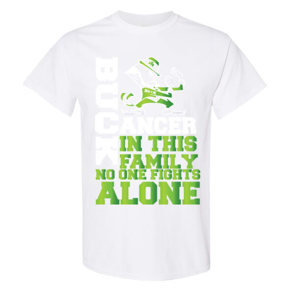 Irish Man Buck Cancer - Heavy Cotton™ T-Shirt Thumbnail